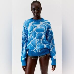 Martin Across Ura Jumper- Ocean Wave Inspired Cotton Knit Sweater